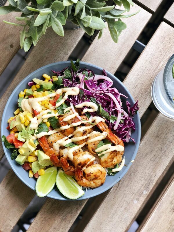 Grilled Shrimp Avocado Salad: A Burst of Zesty Freshness