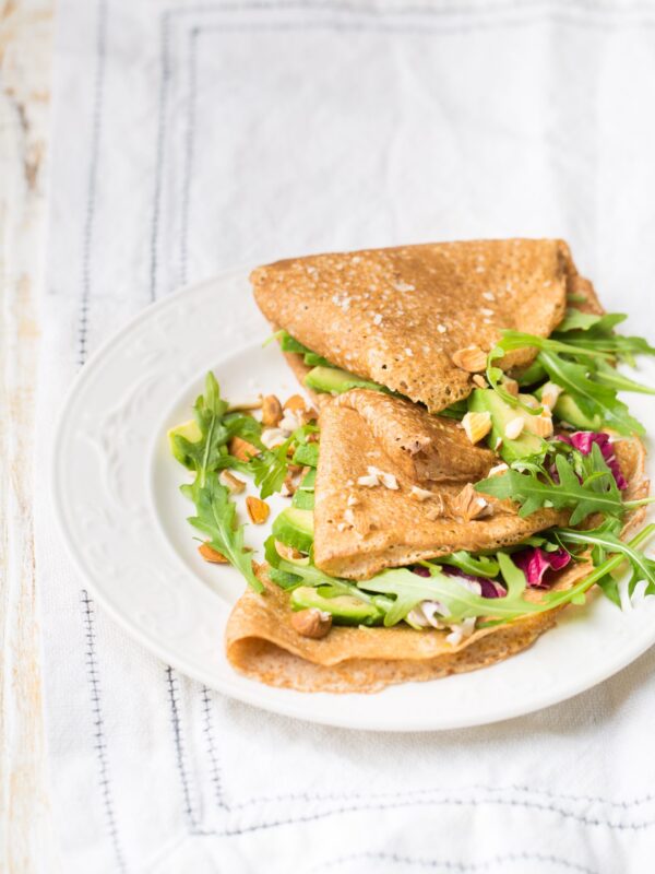 Savory Crepe Indulgence: Chicken Crepe Wraps for a Flavorful Lunch!